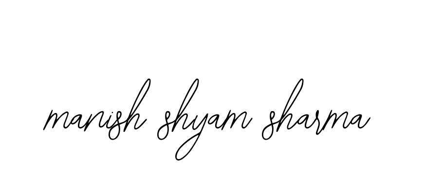 Manish-shyam-sharma signature