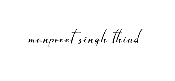 Handwritten Signature for Manpreet-singh-thind - Style 132 Online