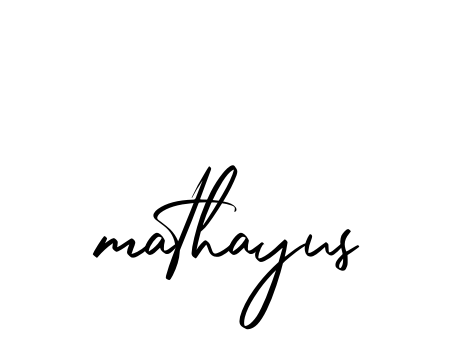Mathayus signature
