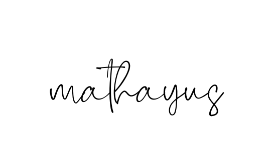 Mathayus signature