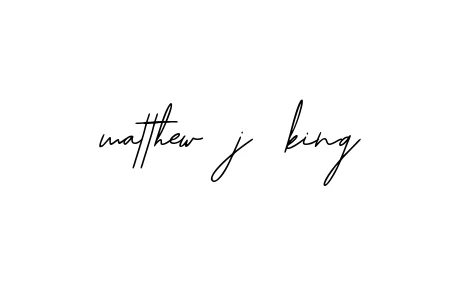 Handwritten Signature for Matthew-j-king - Style 139 Online