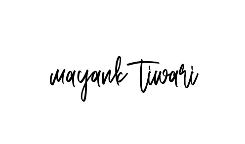Handwritten Signature for Mayank-tiwari - Style 143 Online