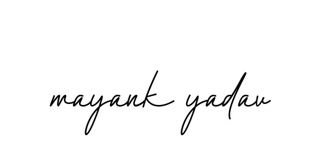 Mayank-yadav signature