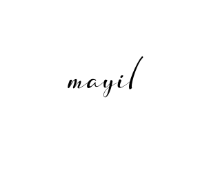 Handwritten Signature for Mayil- - Style 132 Online