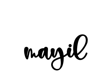 Handwritten Signature for Mayil- - Style 136 Online