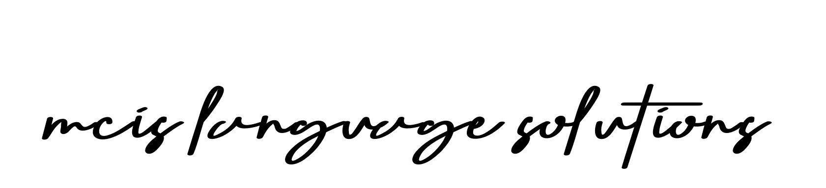 Handwritten Signature for Mcis-language-solutions - Style 135 Online