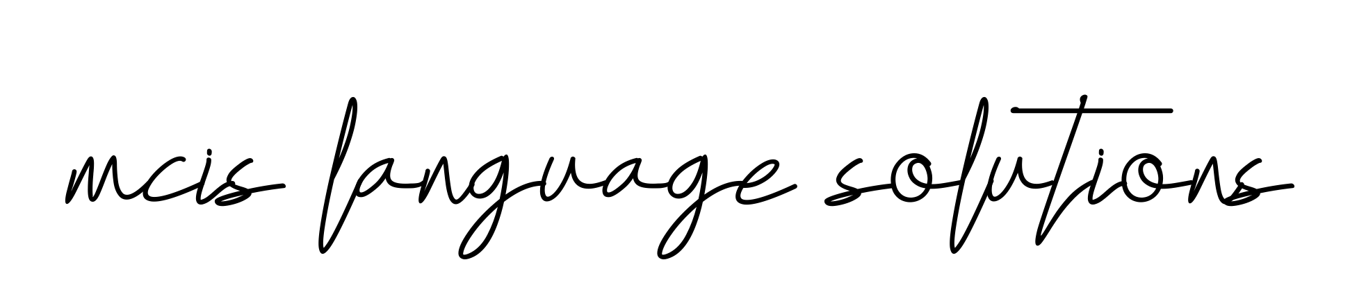 Handwritten Signature for Mcis-language-solutions - Style 155 Online