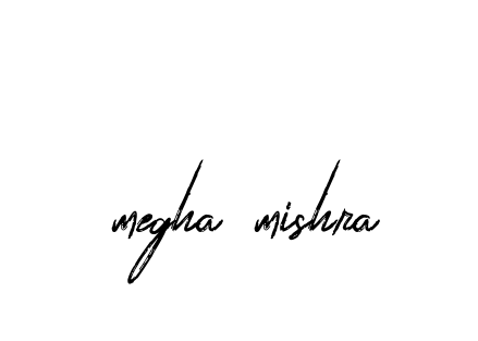 Handwritten Signature for Megha-mishra- - Style 133 Online