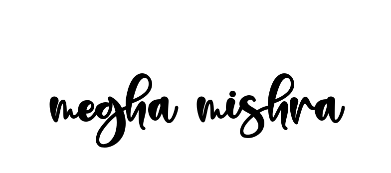 Handwritten Signature for Megha-mishra- - Style 136 Online