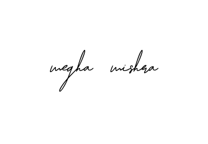 Handwritten Signature for Megha-mishra- - Style 139 Online