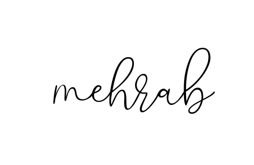 Handwritten Signature for Mehrab - Style 147 Online