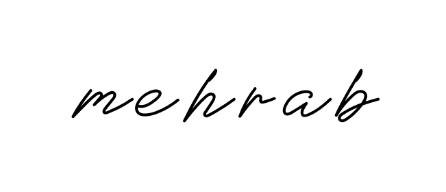 Handwritten Signature for Mehrab - Style 152 Online