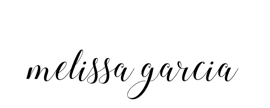 Handwritten Signature for Melissa-garcia - Style 144 Online