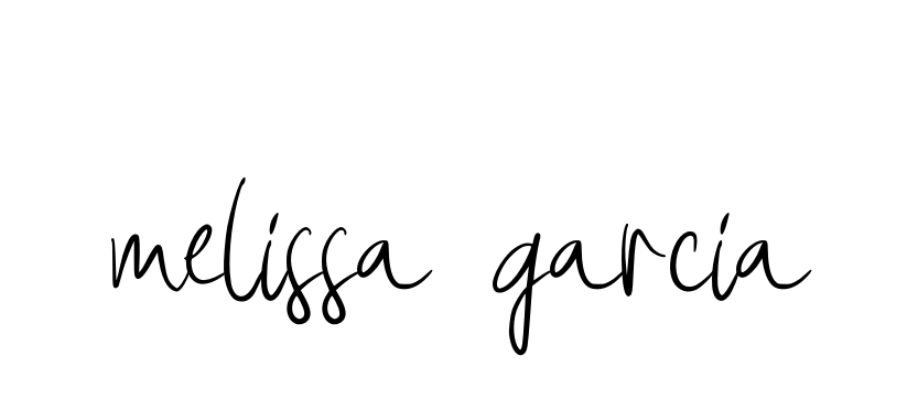 Handwritten Signature for Melissa-garcia - Style 146 Online