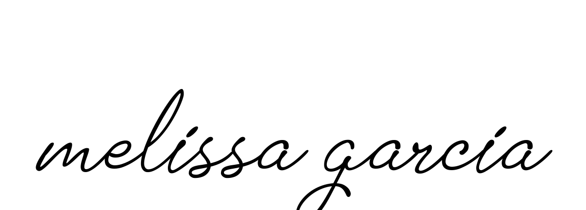 Handwritten Signature for Melissa-garcia - Style 151 Online