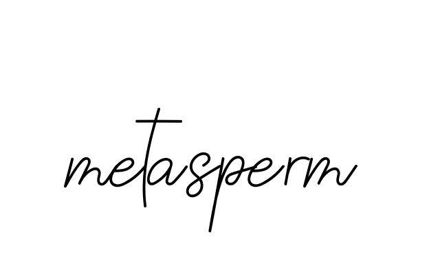 Handwritten Signature for Metasperm - Style 145 Online