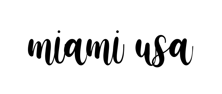 Miami-usa signature