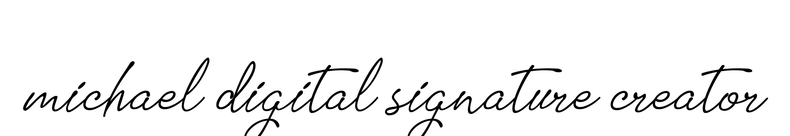 Handwritten Signature for Michael-digital-signature-creator - Style 151 Online