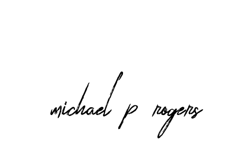 Handwritten Signature for Michael-p-rogers - Style 133 Online