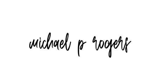 Handwritten Signature for Michael-p-rogers - Style 143 Online