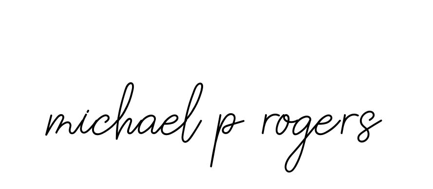 Handwritten Signature for Michael-p-rogers - Style 145 Online