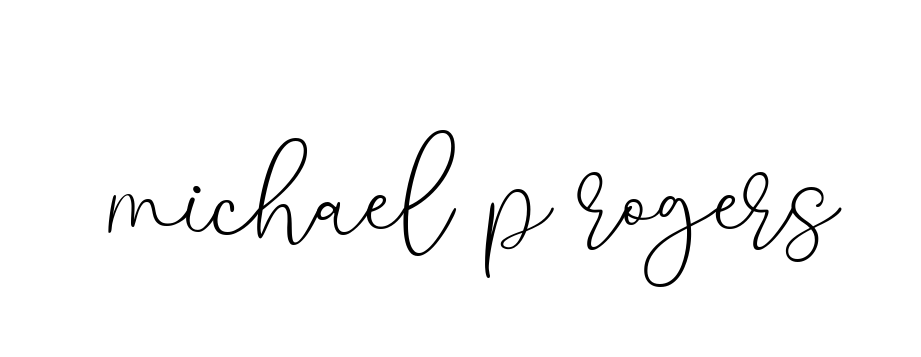 Handwritten Signature for Michael-p-rogers - Style 147 Online