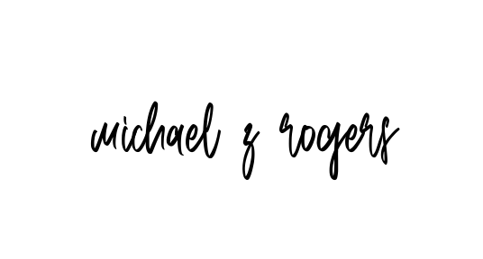 Handwritten Signature for Michael-z-rogers - Style 143 Online