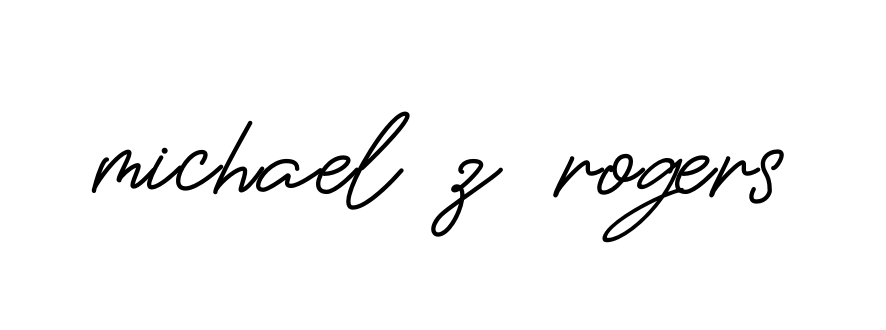 Handwritten Signature for Michael-z-rogers - Style 150 Online