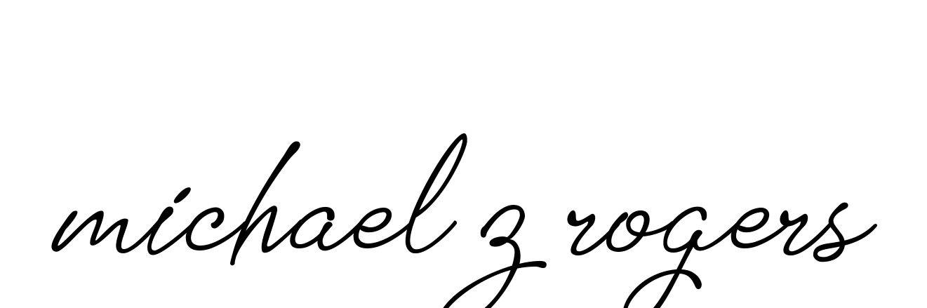 Handwritten Signature for Michael-z-rogers - Style 151 Online