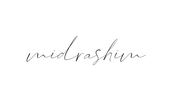 Midrashim signature