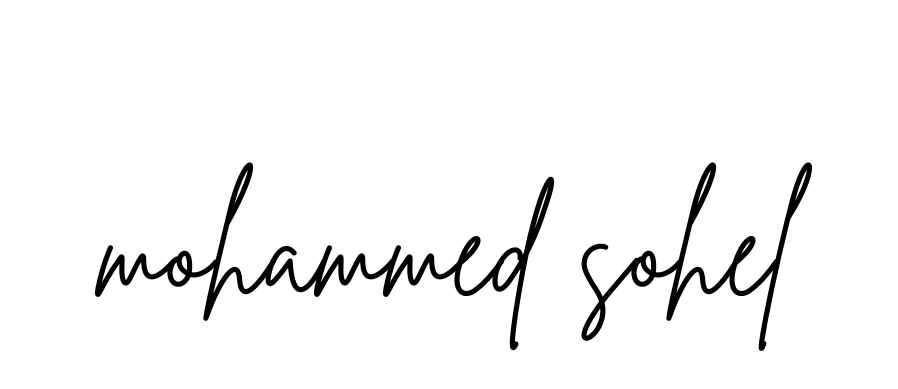 Mohammed-sohel signature