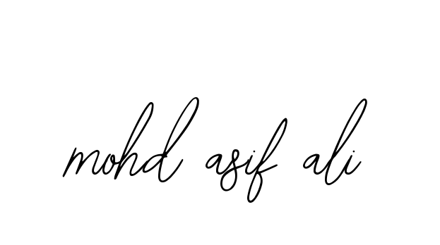 Mohd-asif-ali signature