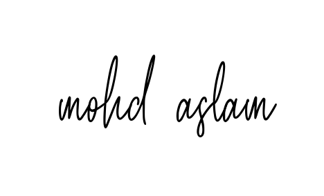 Mohd-aslam signature