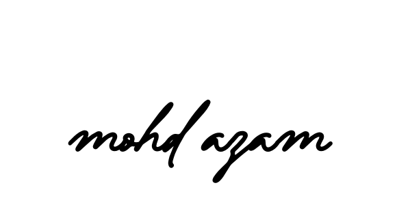 Mohd-azam signature
