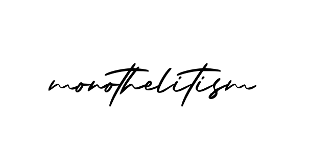 Monothelitism signature