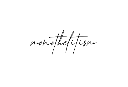 Monothelitism signature
