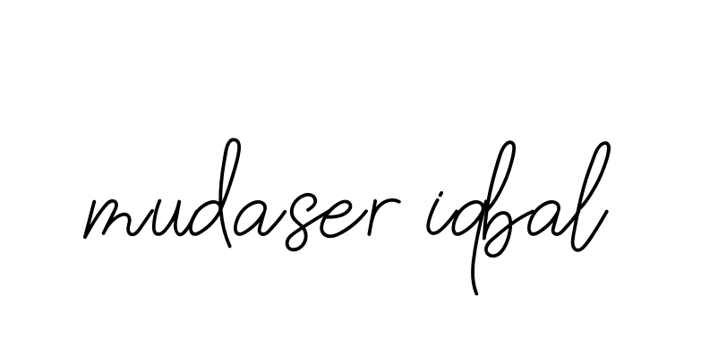 Handwritten Signature for Mudaser-iqbal - Style 145 Online