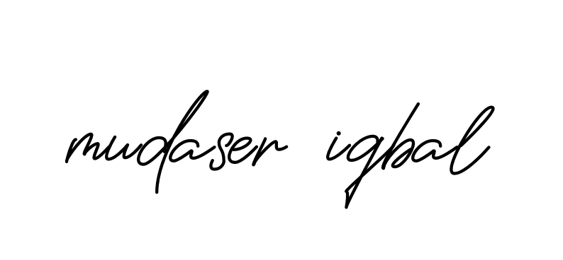 Handwritten Signature for Mudaser-iqbal - Style 150 Online