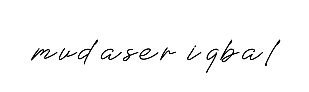 Handwritten Signature for Mudaser-iqbal - Style 152 Online