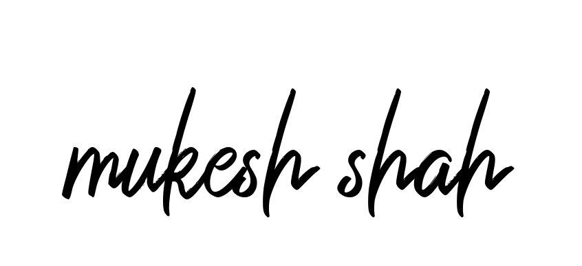 Mukesh-shah signature