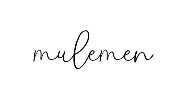 Handwritten Signature for Mulemen - Style 147 Online