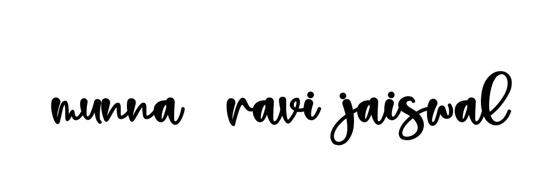 Handwritten Signature for Munna--ravi-jaiswal - Style 136 Online