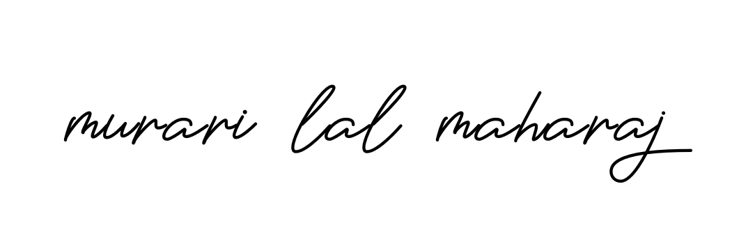Handwritten Signature for Murari-lal-maharaj - Style 150 Online