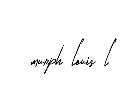 Handwritten Signature for Murph-louis-l - Style 133 Online