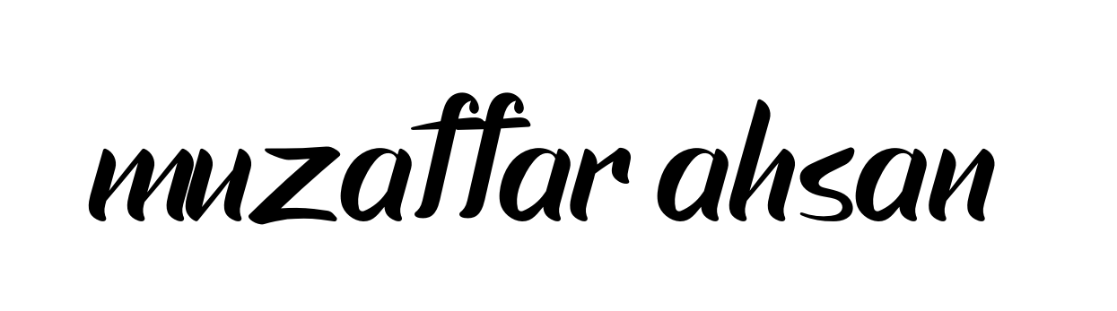 Muzaffar-ahsan- signature