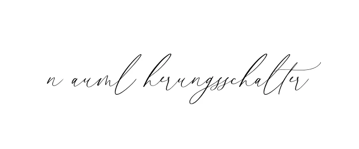 Handwritten Signature for N-auml-herungsschalter - Style 134 Online