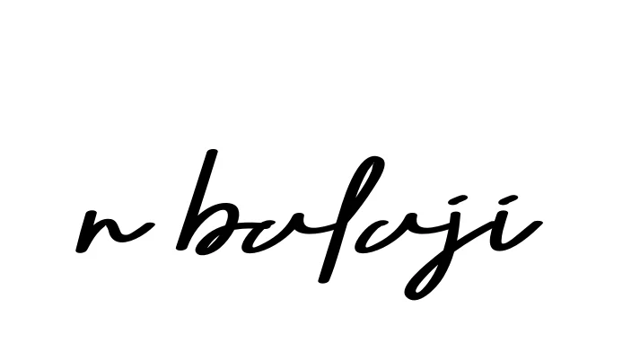 Handwritten Signature for N-balaji - Style 135 Online
