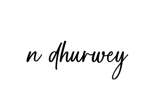 Handwritten Signature for N-dhurwey - Style 142 Online