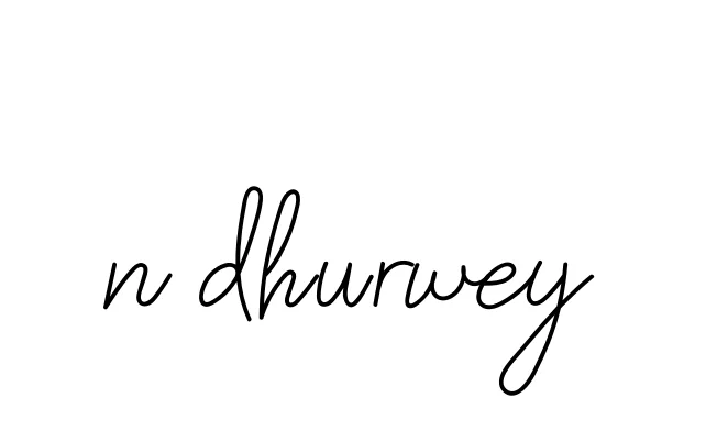 Handwritten Signature for N-dhurwey - Style 145 Online