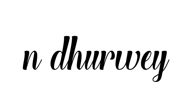 Handwritten Signature for N-dhurwey - Style 148 Online